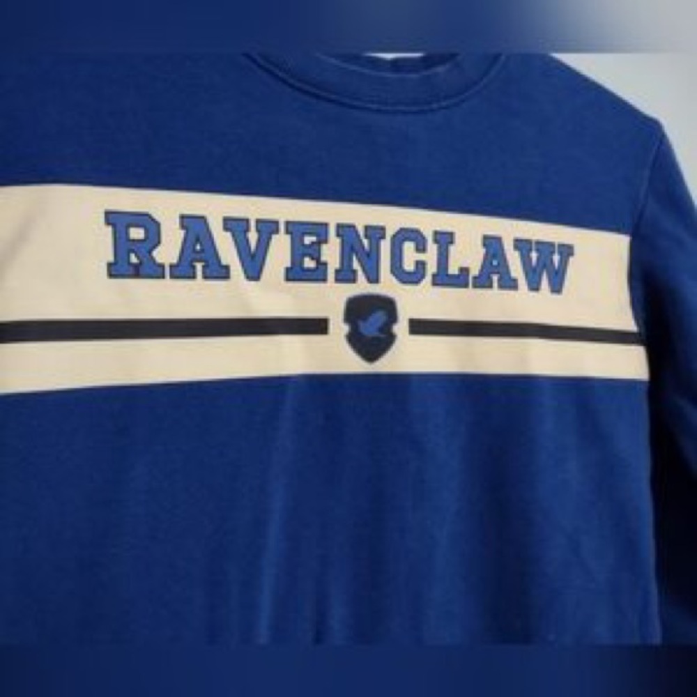 Blue Crewneck Sweatshirt for Kids - Picture 2 of 2
